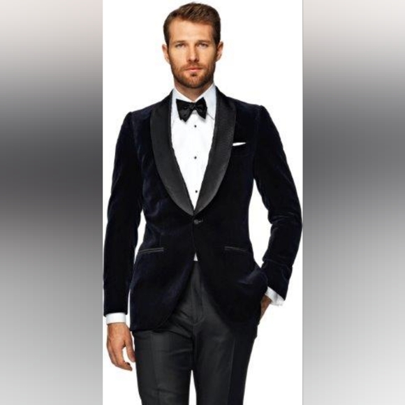 Suit Supply Velvet Blazer - Picture 1 of 6